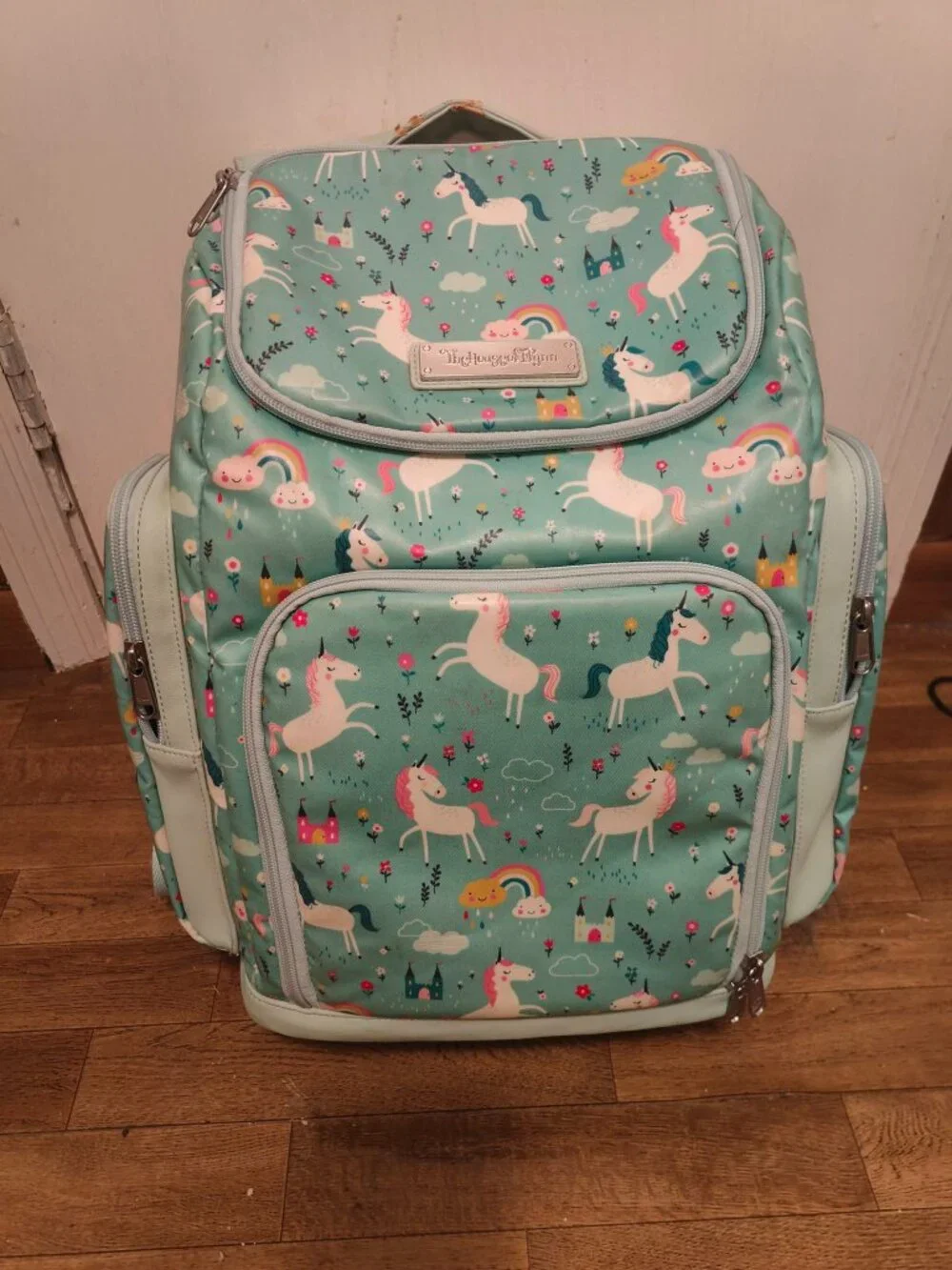 RETIRED House of Flynn Unicorn Lima Camera Backpack Diaper Bag